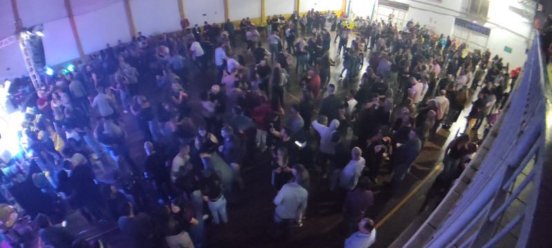 Baile com Sul Brass e Banda Rosas no Clube Souza dia 20 de Abril de 2022